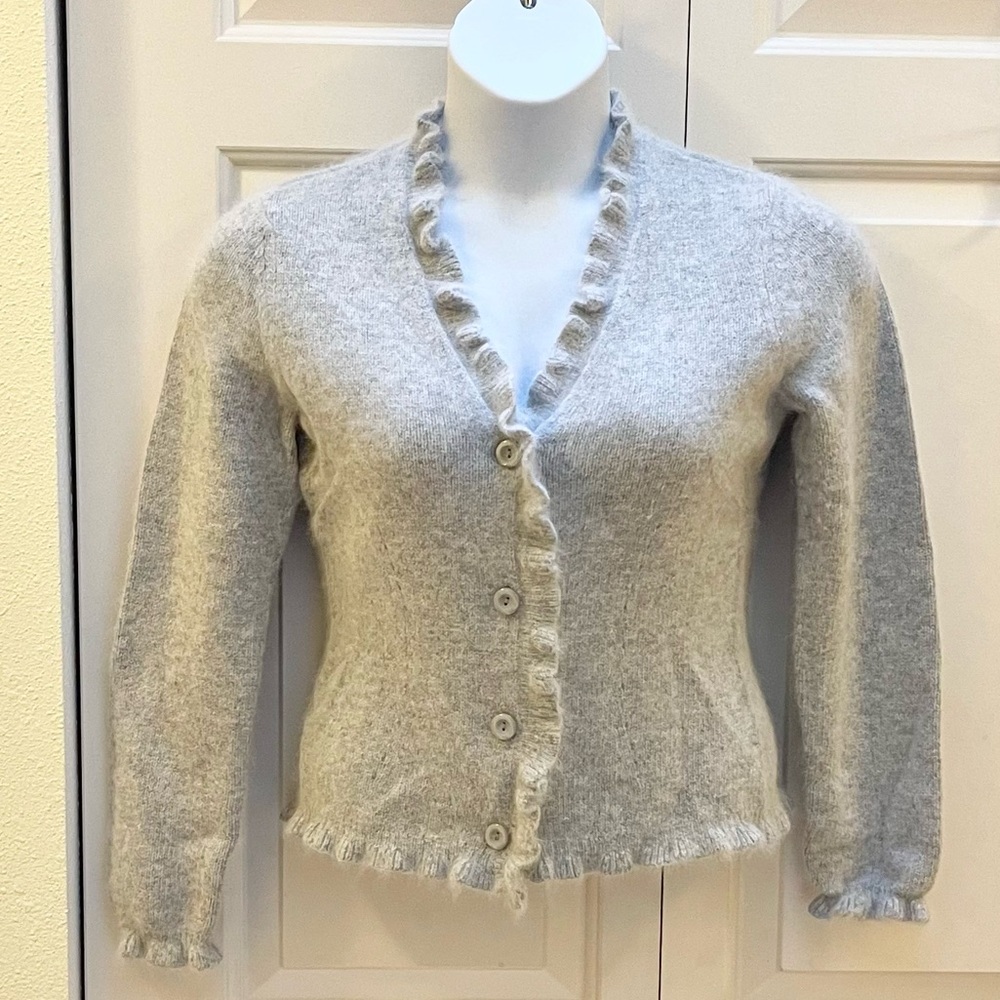 Jillian Jones angora cardigan